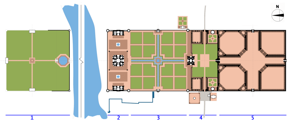 Mặt bằng tổng thể khu phức hợp Taj Mahal