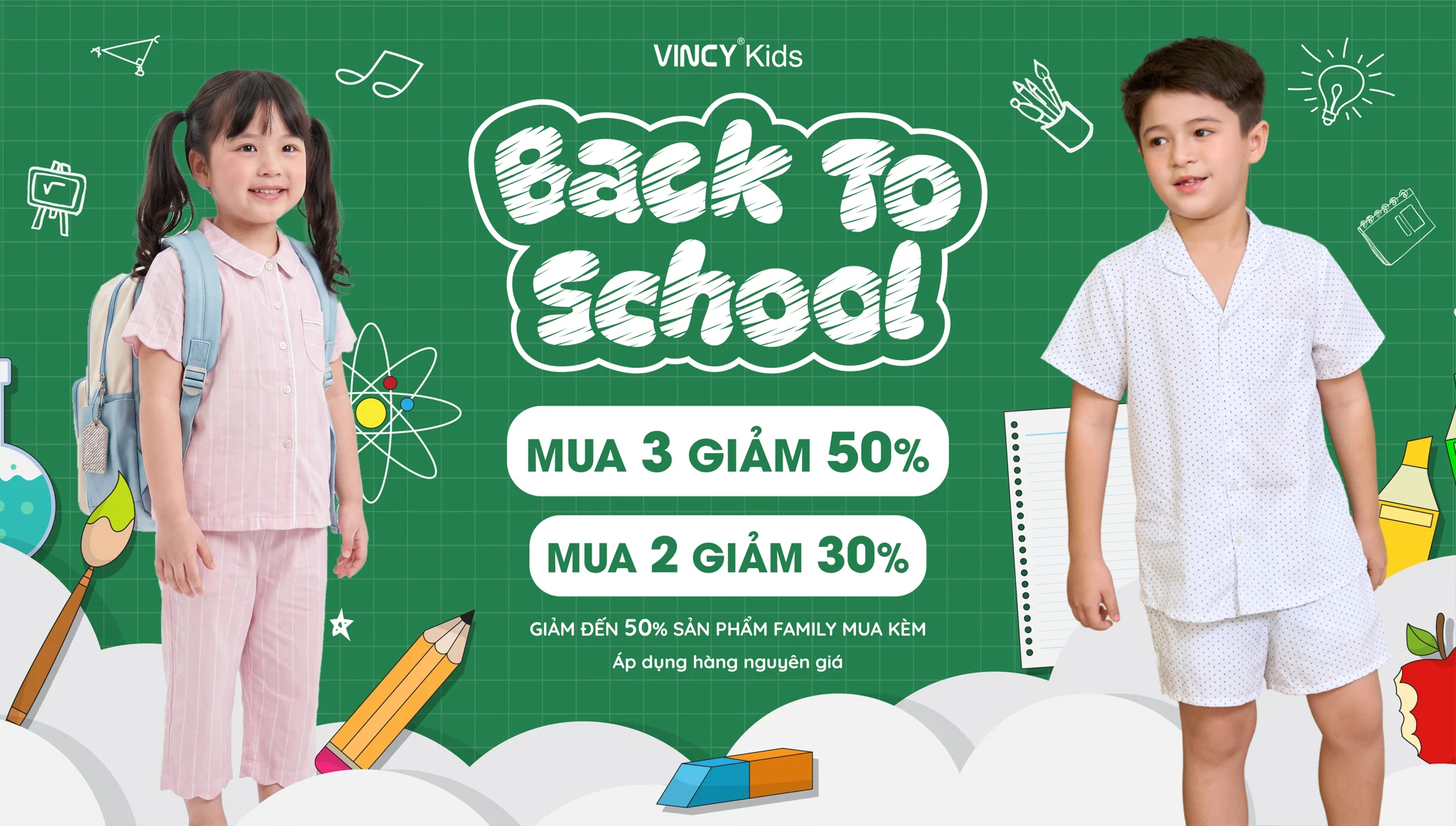 Đồ mặc nhà đồng bộ cho gia đình