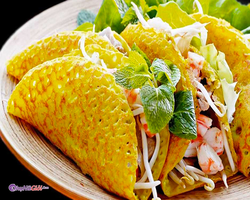 Bánh xèo sông Hoài