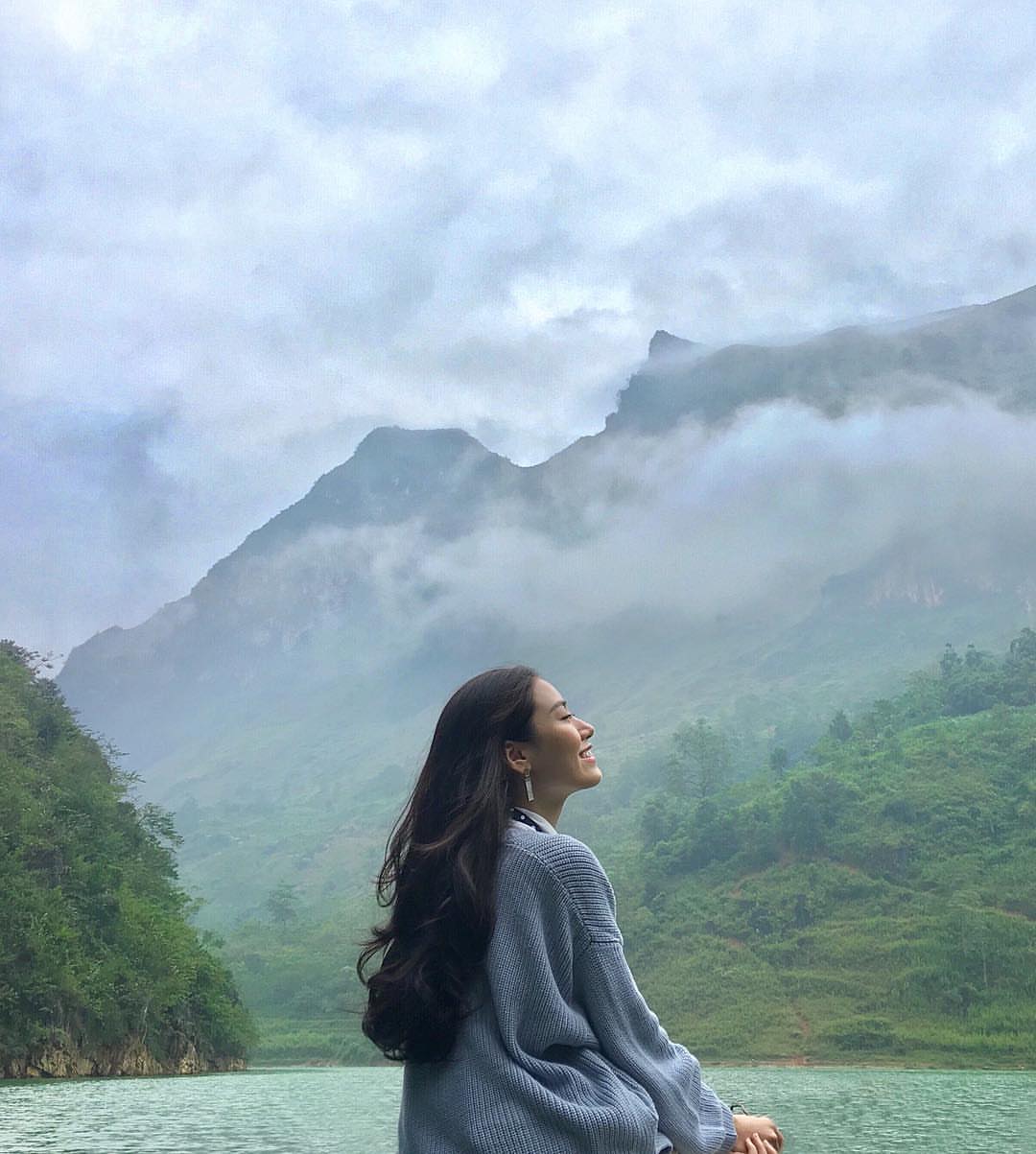 Ruộng bậc thang Hoàng Su Phì vào mùa lúa chín ở Hà Giang