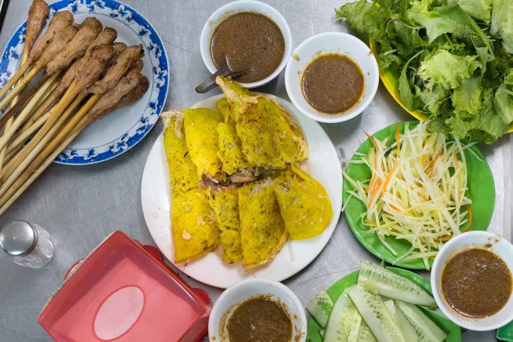 Bánh xèo giòn