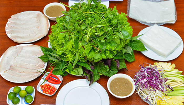 Bánh tráng thịt heo