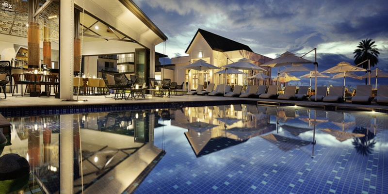 Bãi biển trước resort 5 sao ở Bãi Dài Phú Quốc
