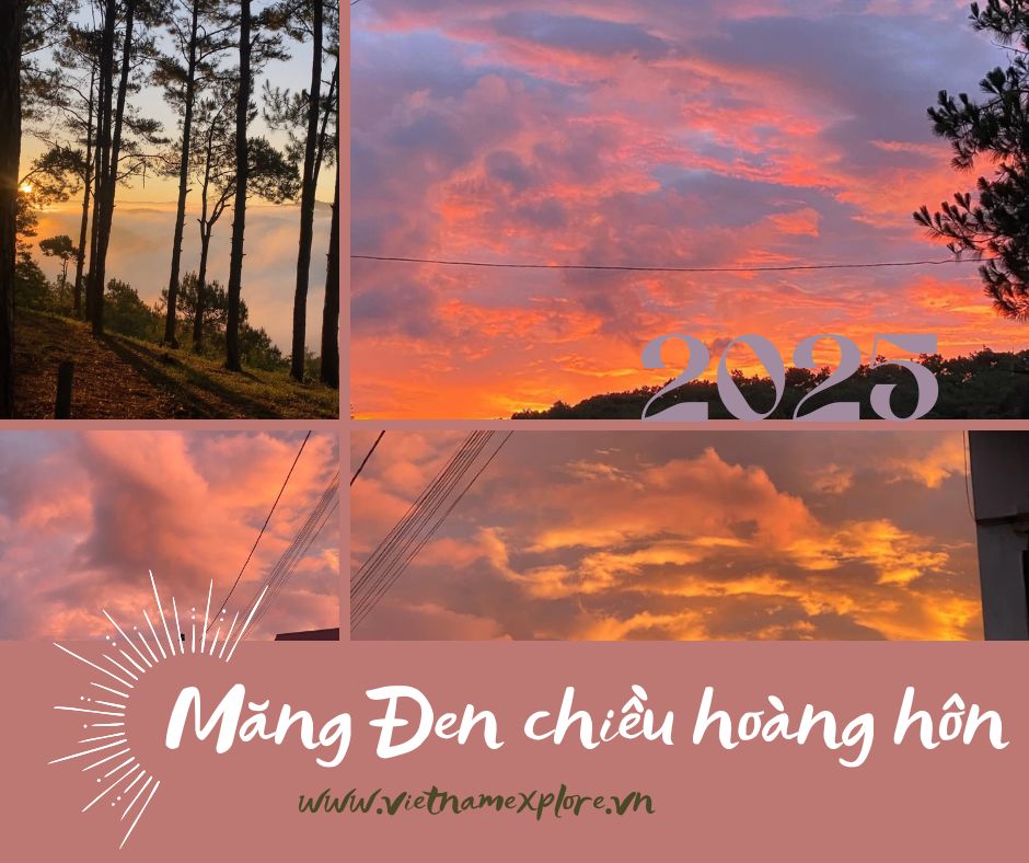 Sáng sớm Măng Đen mờ sương