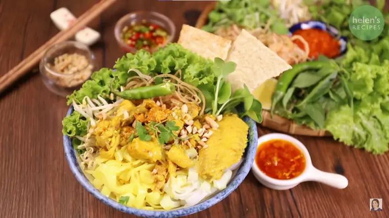 Tô mì Quảng tôm thịt đậm vị