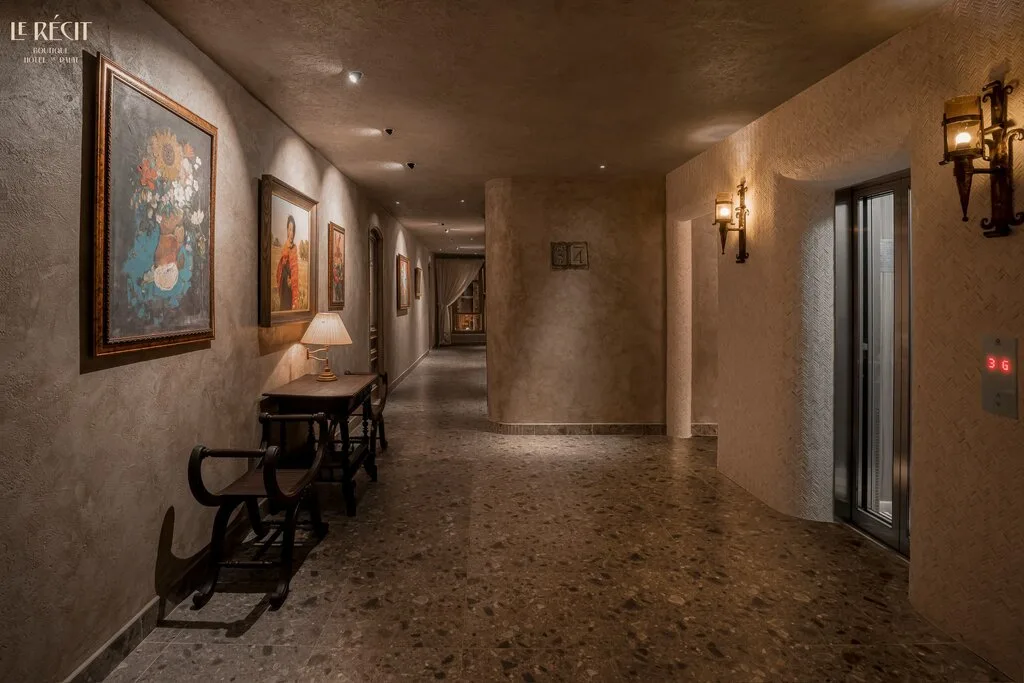 Không gian kiến trúc mang hơi thở châu Âu sang trọng của Le Récit Boutique Hôtel de Dalat
