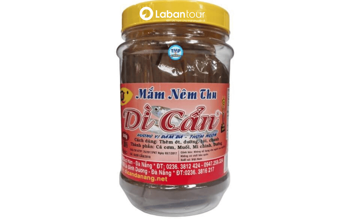 Các loại mắm Dì Cẩn được nhiều người ưa chuộng