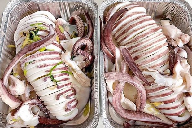 Mực tươi Phú Quý với độ ngọt tự nhiên vượt trội