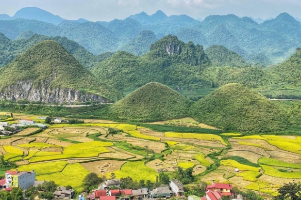 Hướng dẫn cung đường di chuyển từ thành phố lên núi đôi Quản Bạ