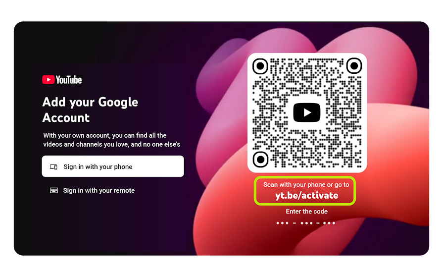 Đăng nhập YouTube TV trên thiết bị di động
