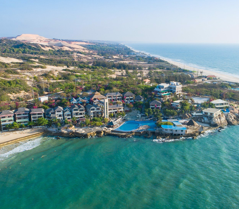 Review khu nghỉ dưỡng view biển đẹp như truyện cổ tích