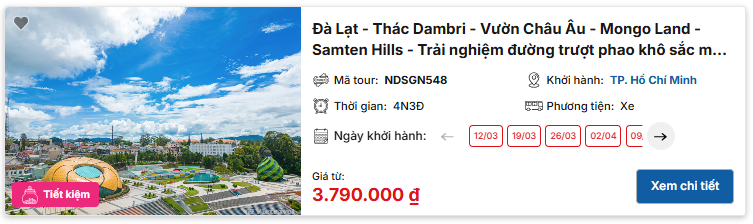 Thác Datanla giữa rừng thông