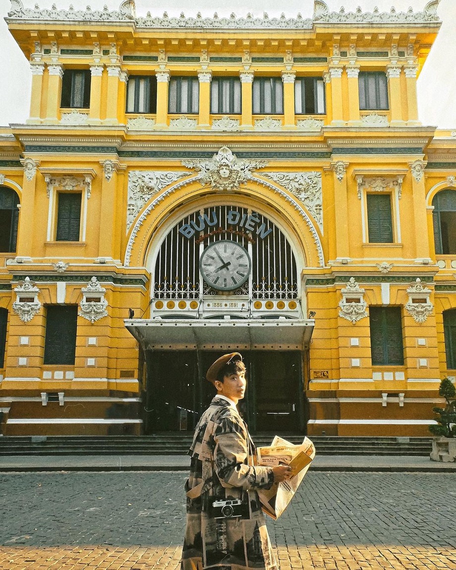 Địa điểm du lịch Sài Gòn - Bưu điện thành phố Hồ Chí Minh