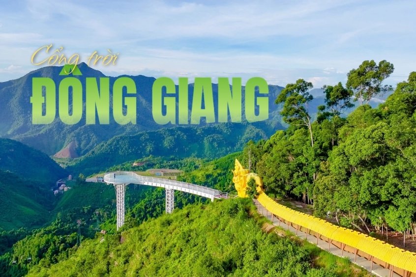 Khu du lịch sinh thái Cổng Trời Đông Giang ở Quảng Nam