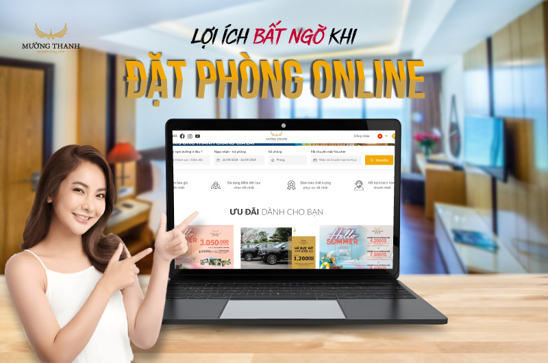 Lợi ích của việc đặt phòng khách sạn online