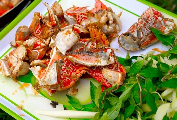 Cúm núm Sa Huỳnh là món hải sản gắn với vùng biển Quảng Ngãi