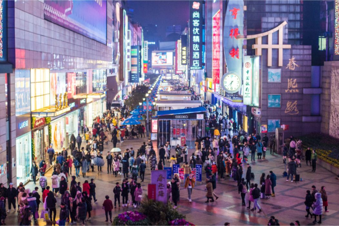Khu phố Chunxi Road Thành Đô