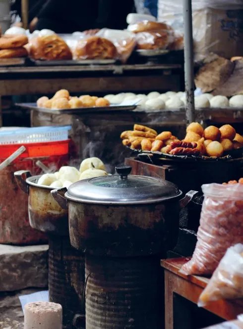 Bản làng Sapa trong sương