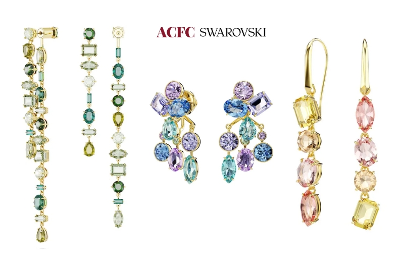 Swarovski Gema Collection: Bản Phối Pha Lê Đa Sắc Cho Những Điểm Nhấn Nổi Bật