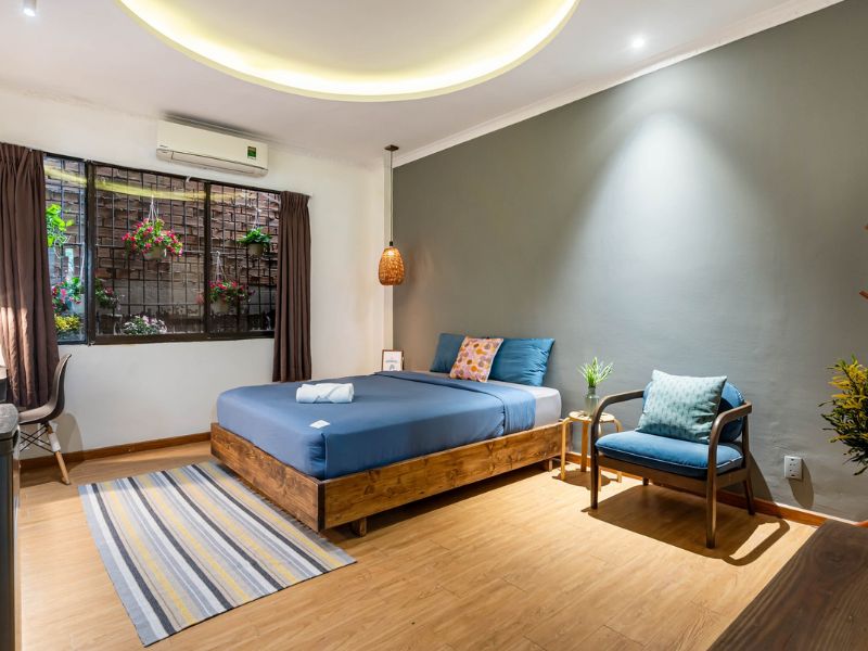 Homestay Sài Gòn phù hợp làm việc và nghỉ ngơi