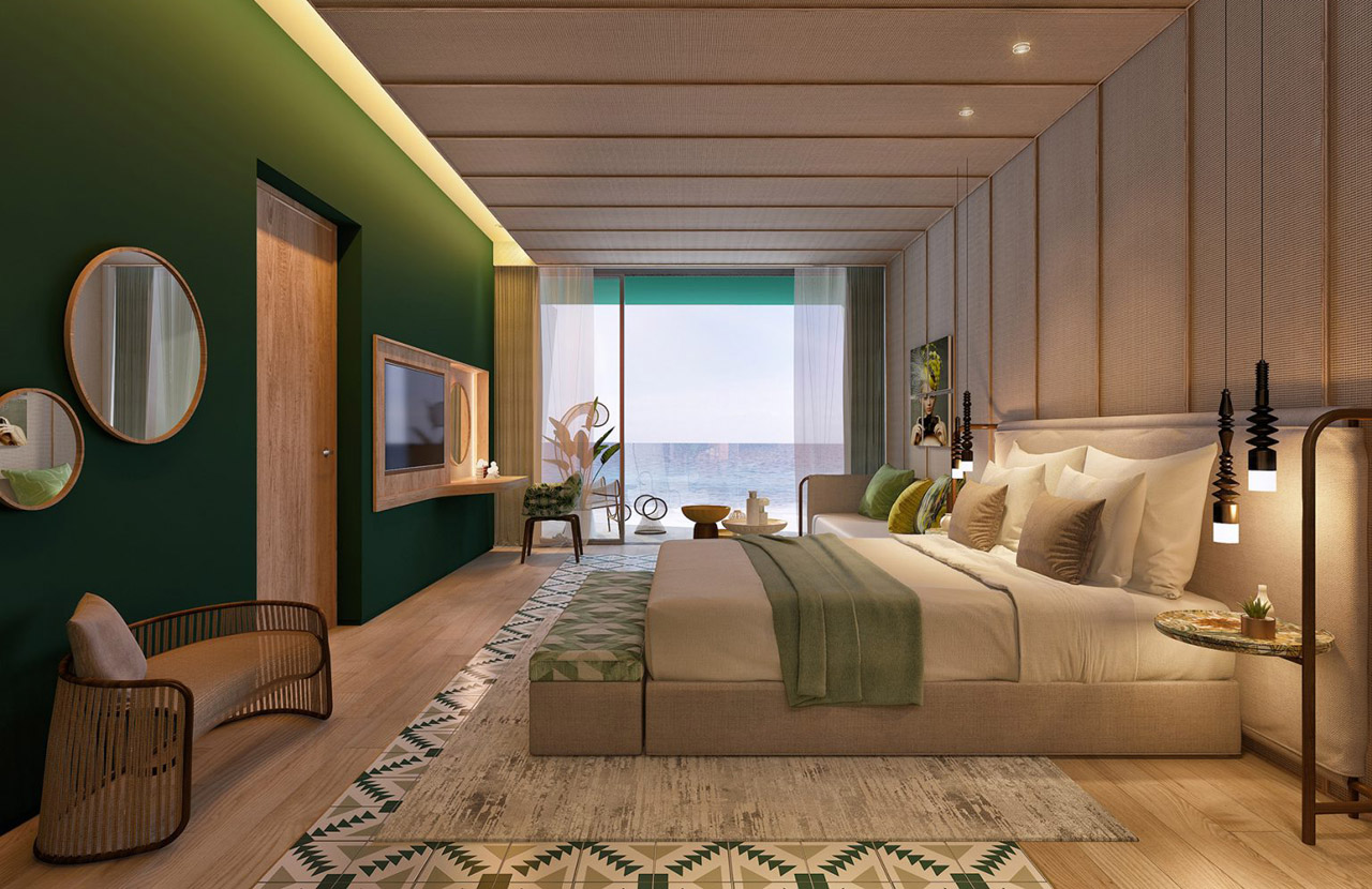 Sảnh khách sạn sang trọng