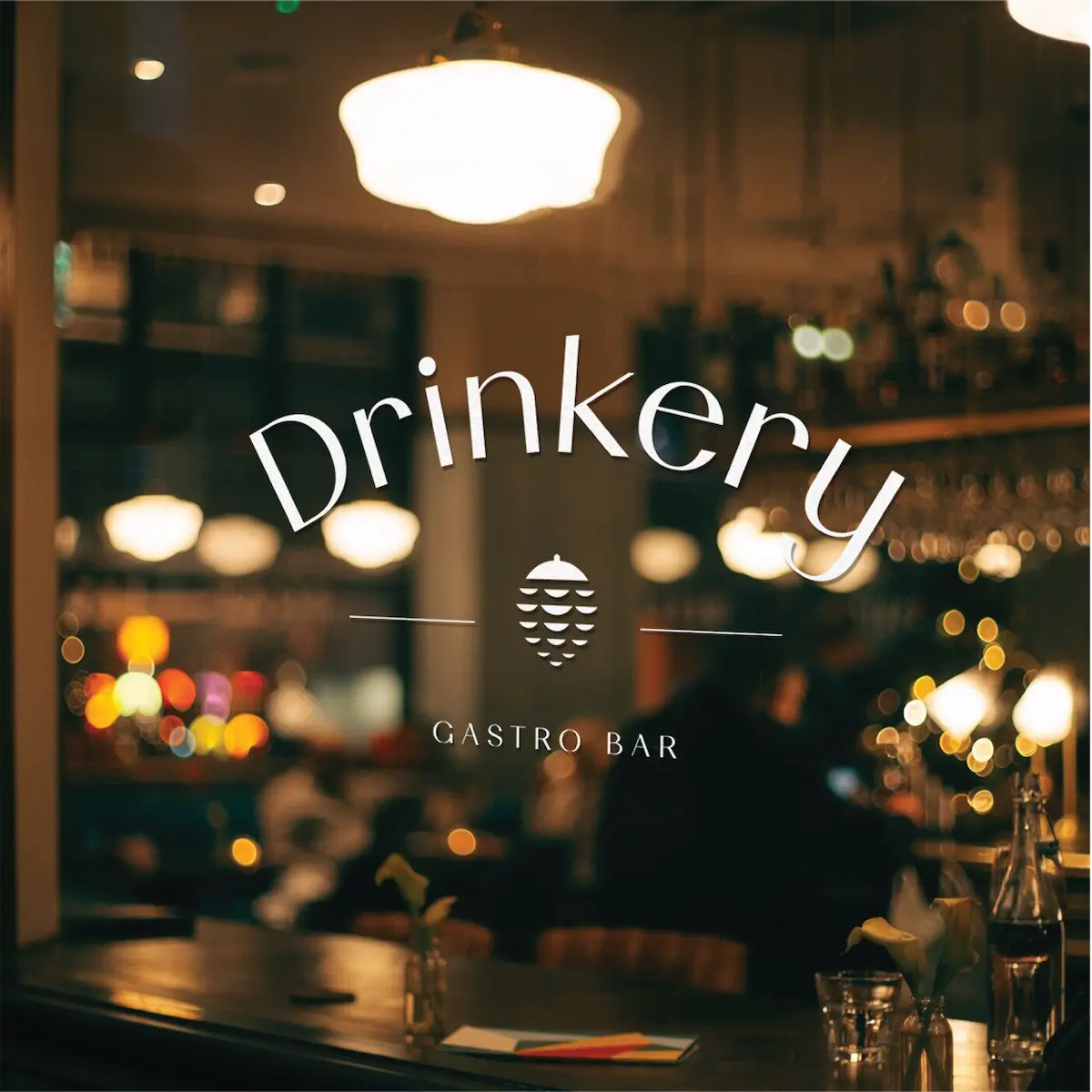 Dự án thiết kế Logo, thiết kế thương hiệu Drinkery - 6