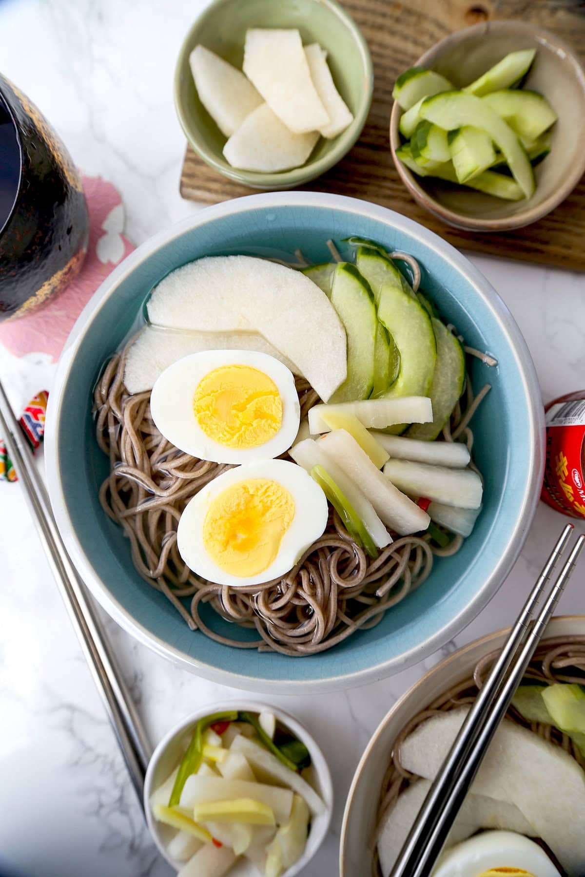 Món mì lạnh Naengmyeon giải nhiệt mùa hè