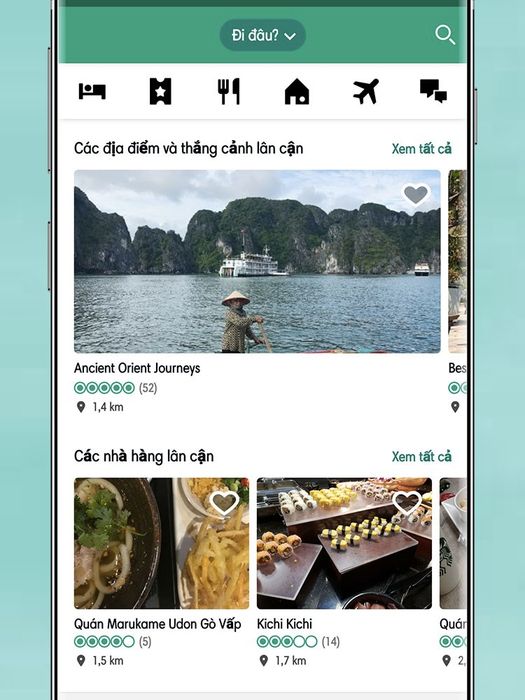 Khám phá nhà hàng và khu du lịch lân cận trên Tripadvisor