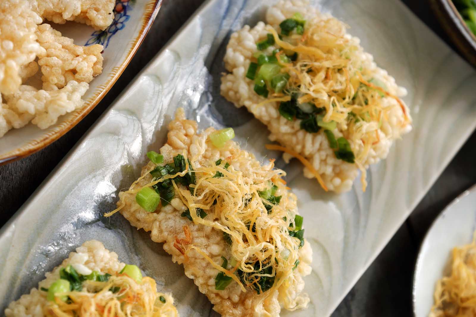 Cơm cháy chà bông mỡ hành