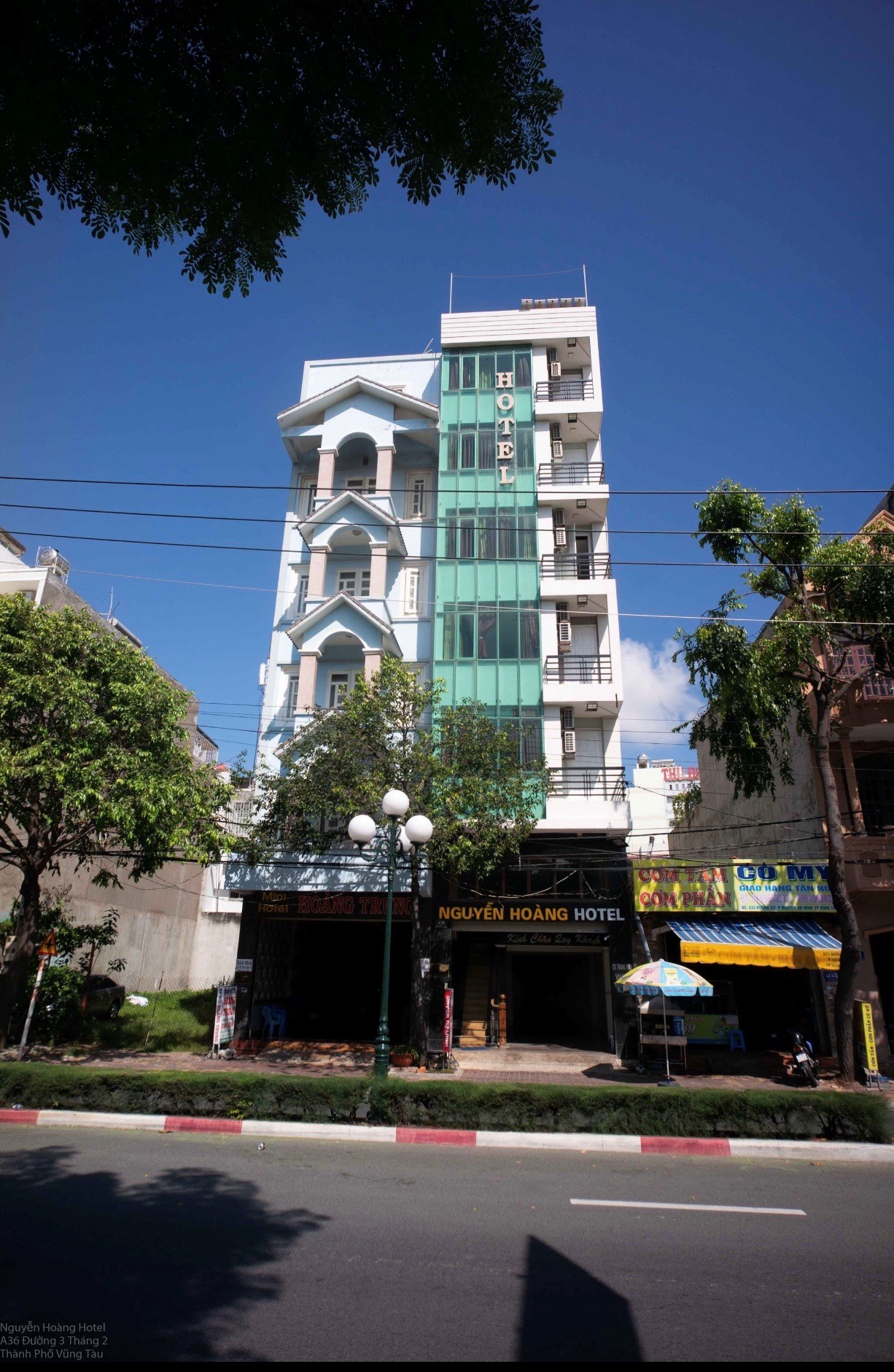 Mặt tiền khách sạn Nguyễn Hoàng tại Vũng Tàu