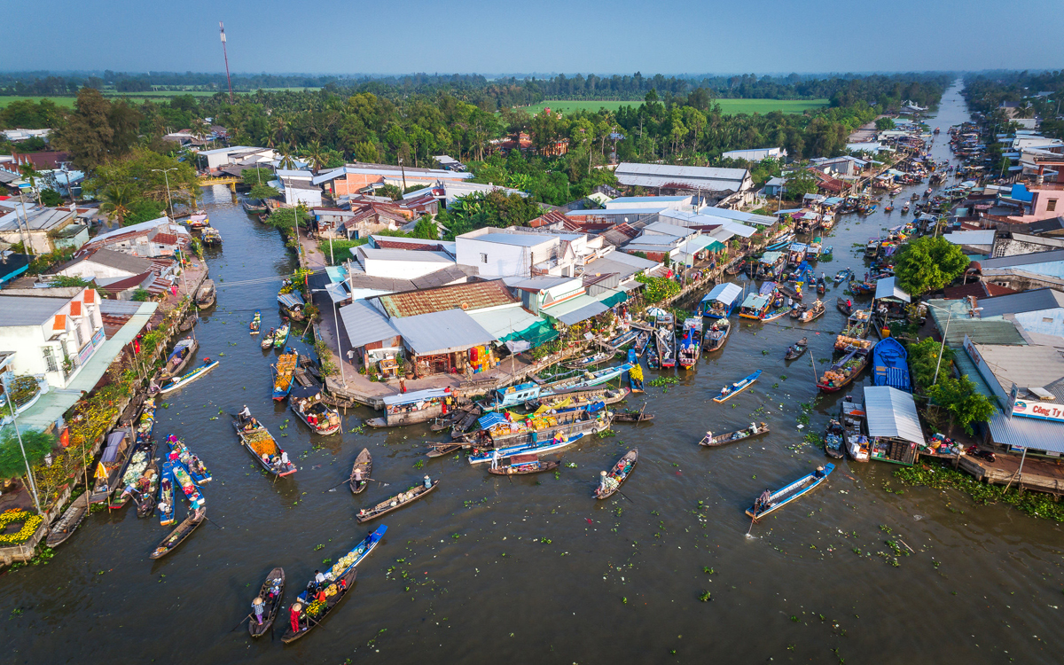 Chợ nổi Ngã Năm, Sóc Trăng