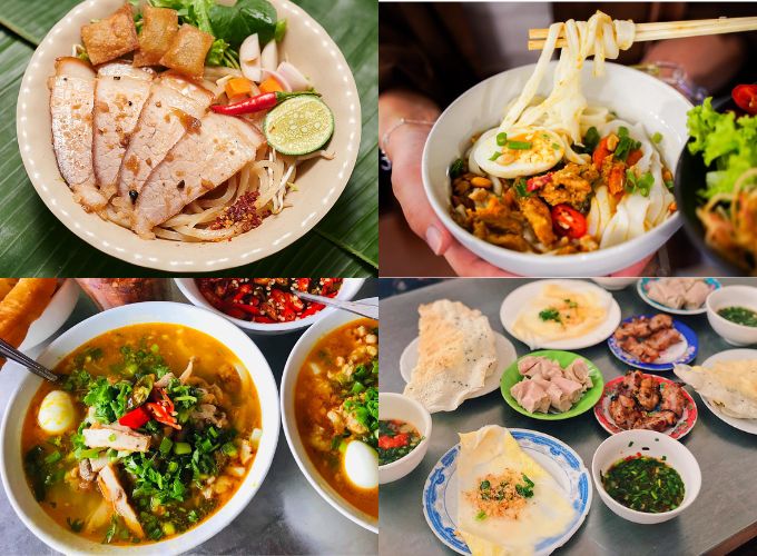 Bữa chính đậm vị miền Trung