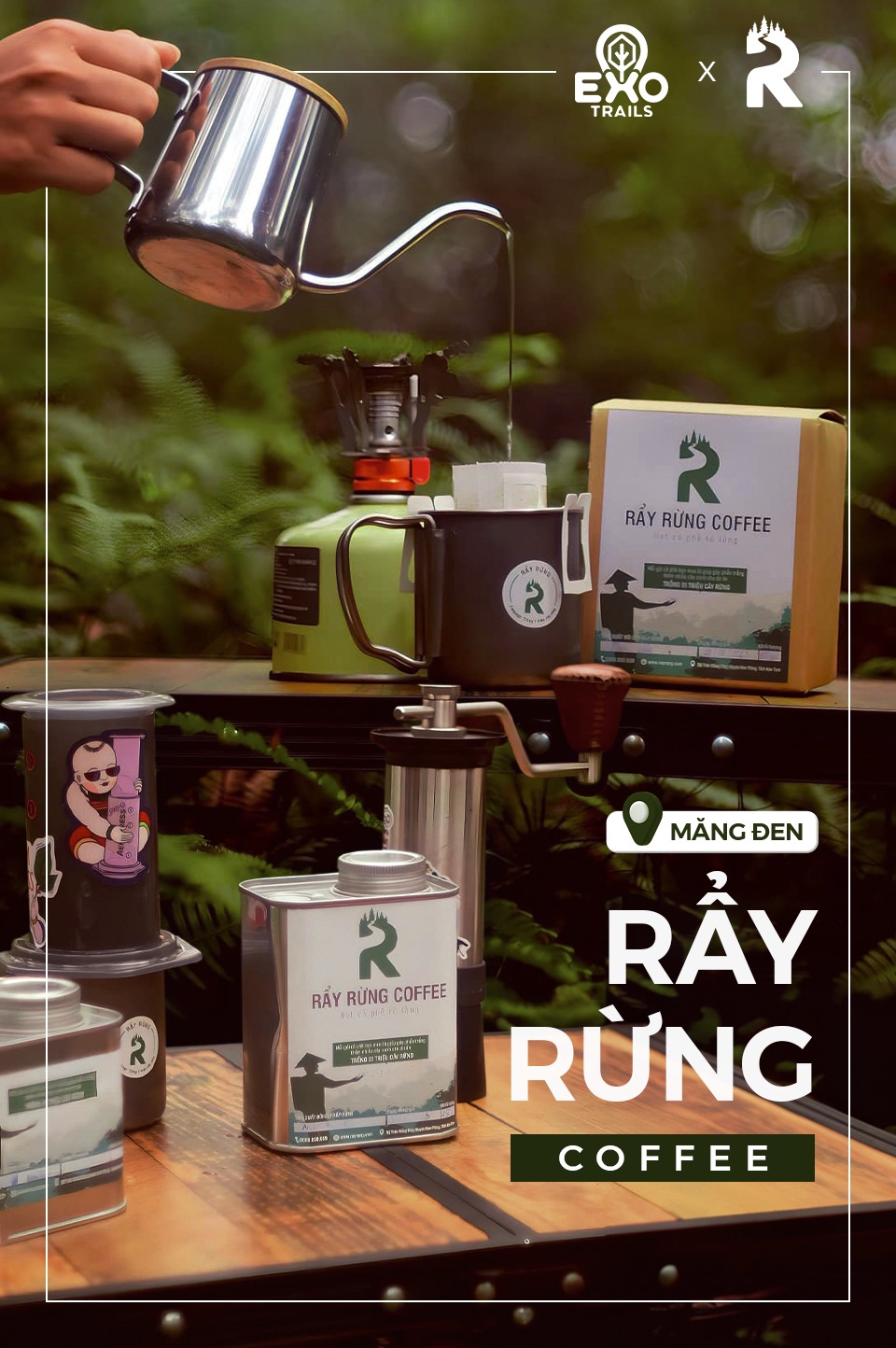 Góc bình yên tại Rẩy Rừng Coffee