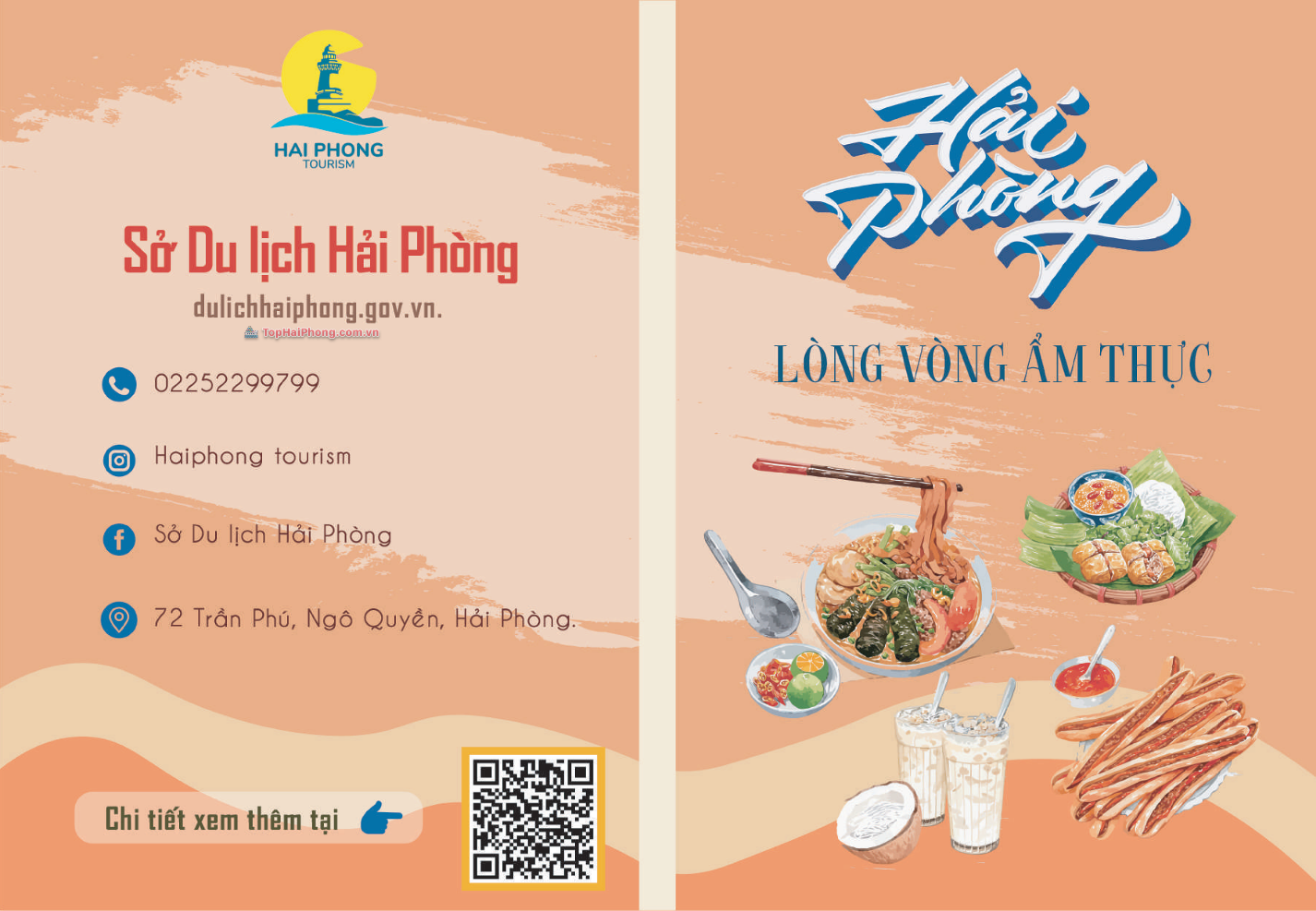 Bản đồ Food Tour Hải Phòng mới nhất