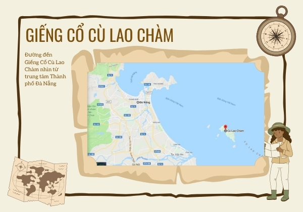 Tọa độ check-in giếng cổ Cù Lao Chàm trên đảo