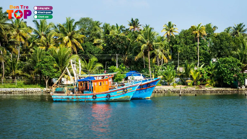 Cảnh sông nước Bến Tre