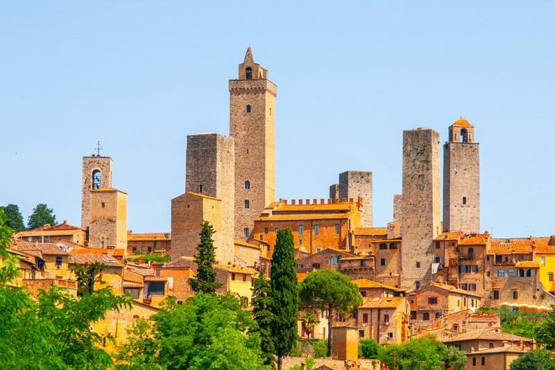 Khung cảnh Tuscany yên ả