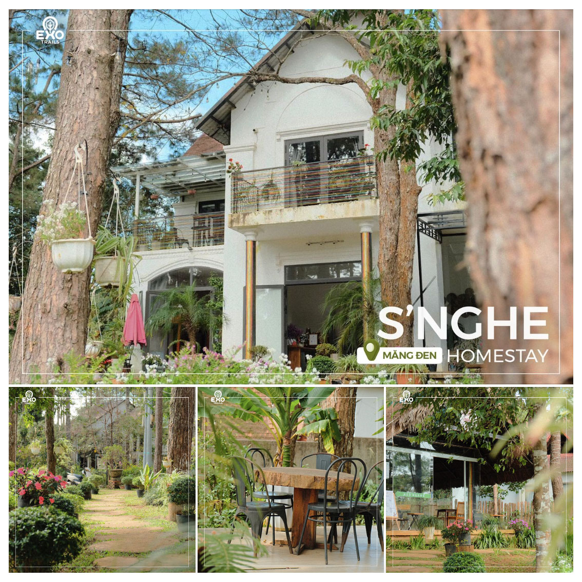 S'nghe Homestay với thiết kế mộc mạc