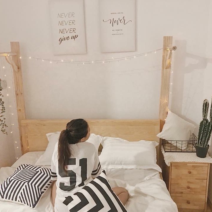 Góc phòng homestay sáng sủa