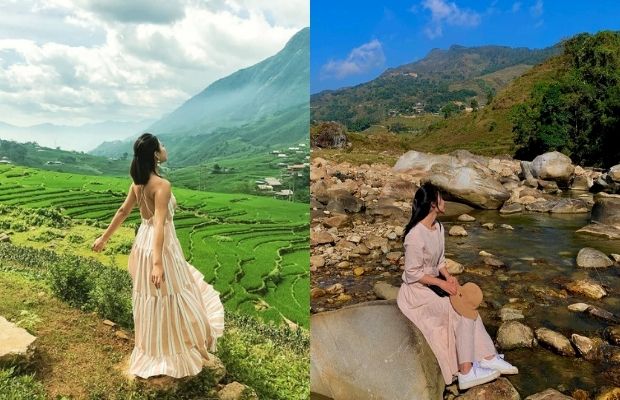 Phối đồ đi ruộng bậc thang Sapa — ưu tiên độ bám và màu hòa cảnh