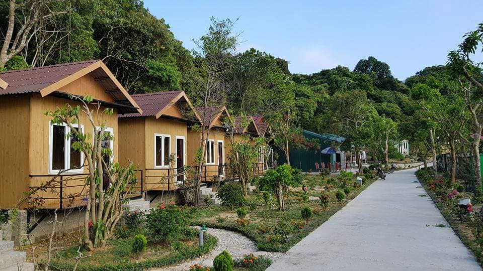 Homestay container ven biển