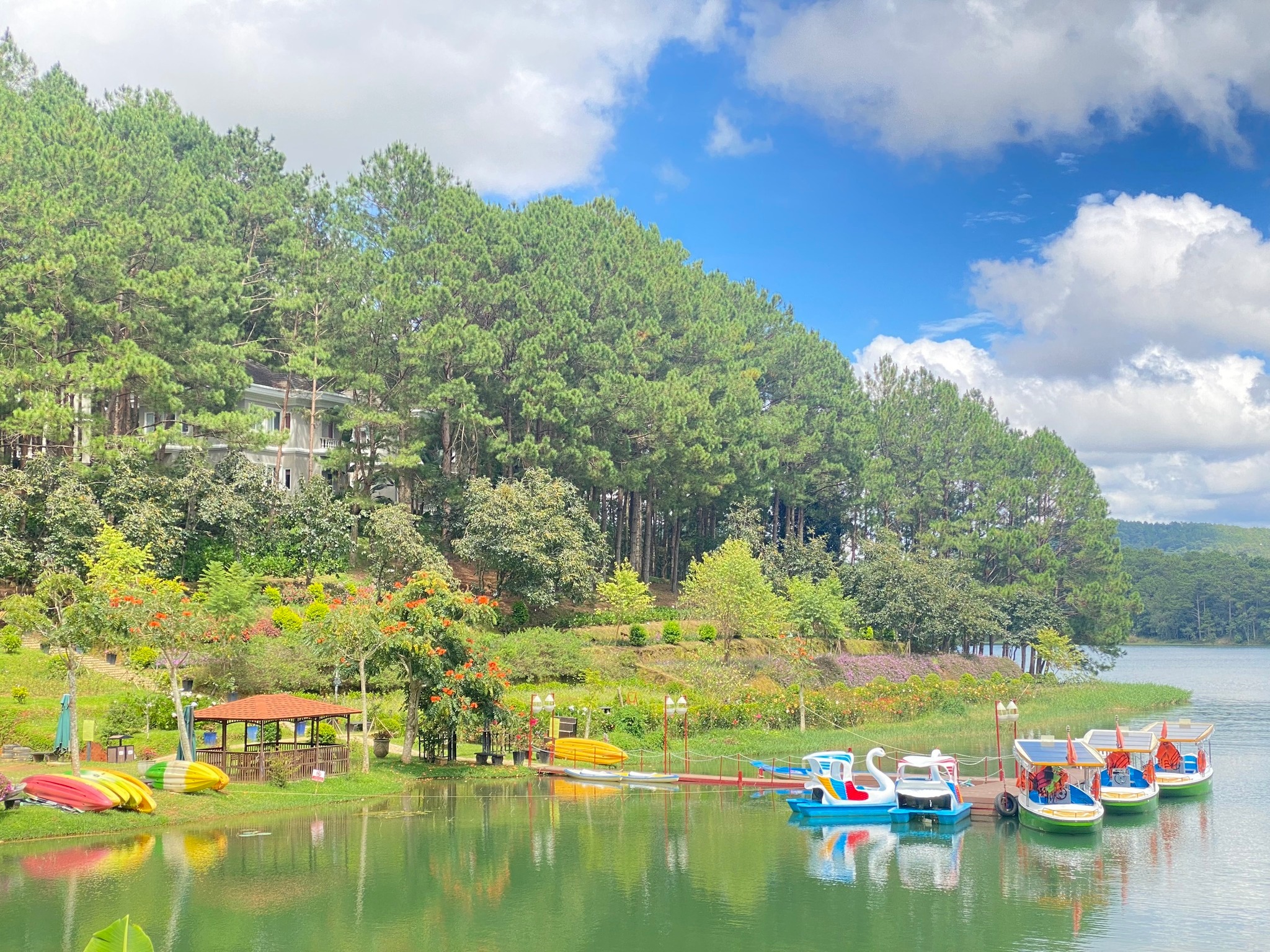 Khung cảnh cho chuyến đi đôi