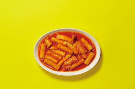 Bánh gạo cay Tteokbokki đỏ rực