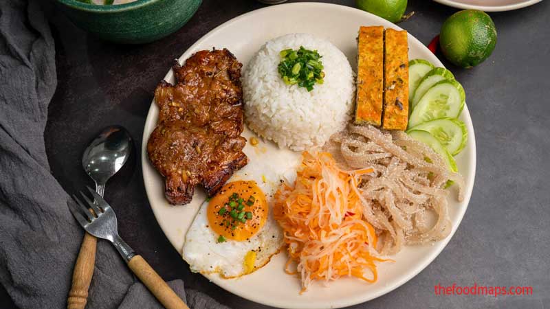 Suất cơm tấm Sài Gòn