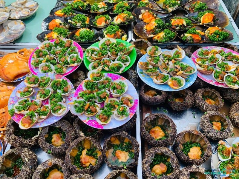 Biển Cổ Thạch nhìn từ trên cao