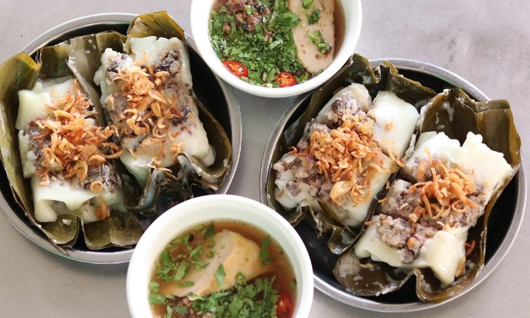 Bánh bèo mềm, thơm, ngậy – hương vị bình dị nhưng khó quên.