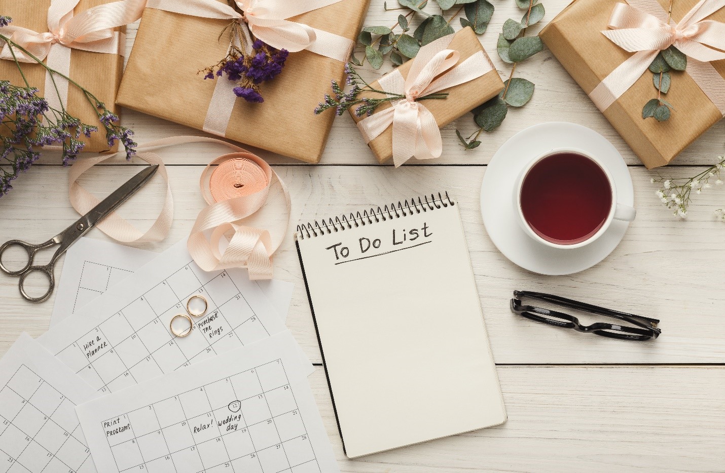 Checklist đám cưới theo giai đoạn