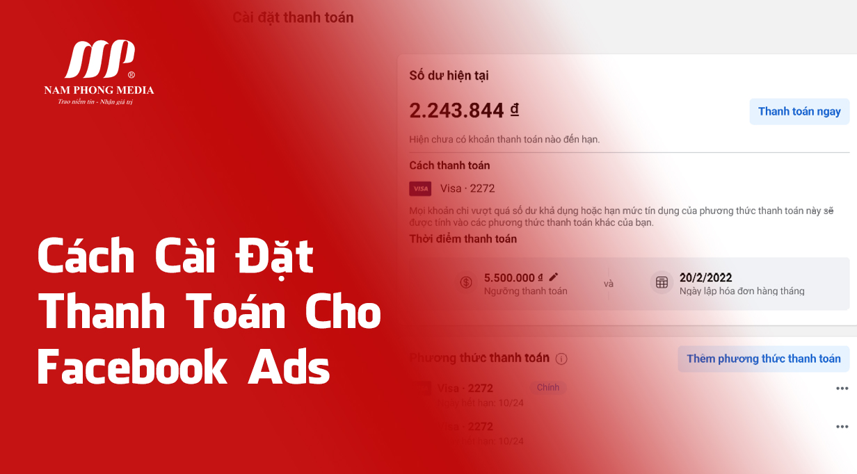 Giao diện cài đặt chiến dịch Facebook Ads cho tiệm cưới