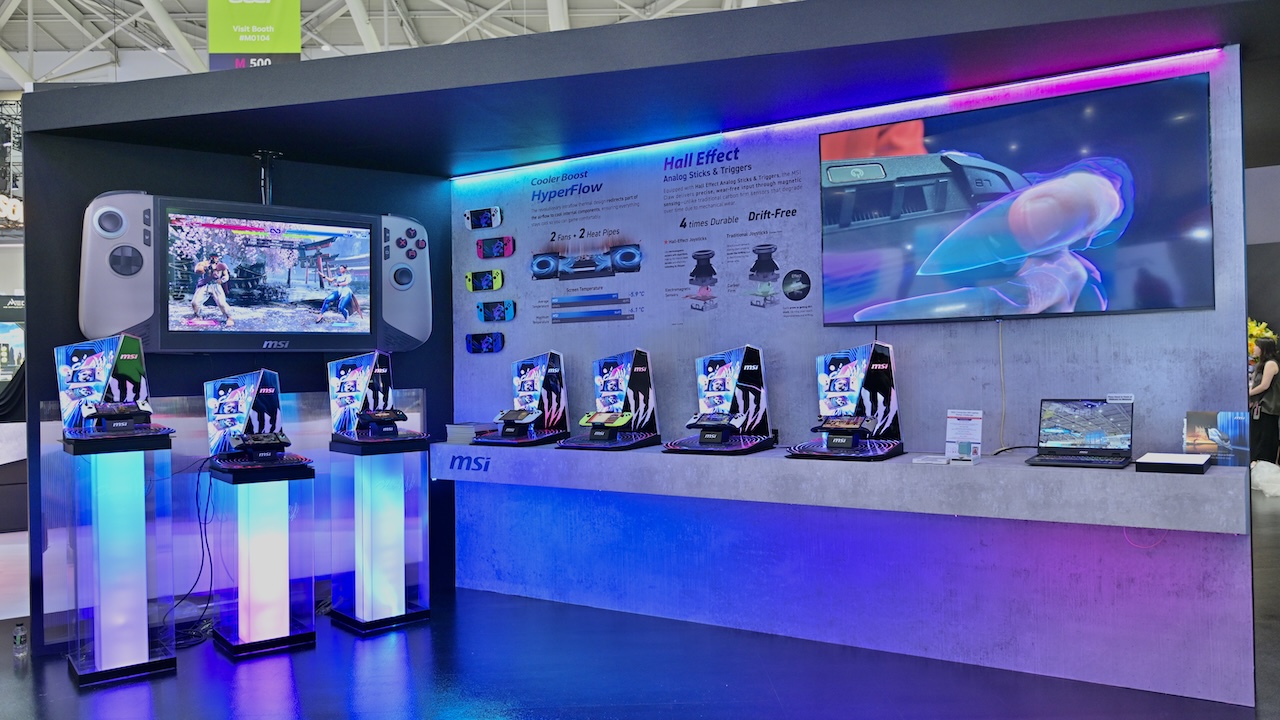 Gian hàng MSI tại Computex