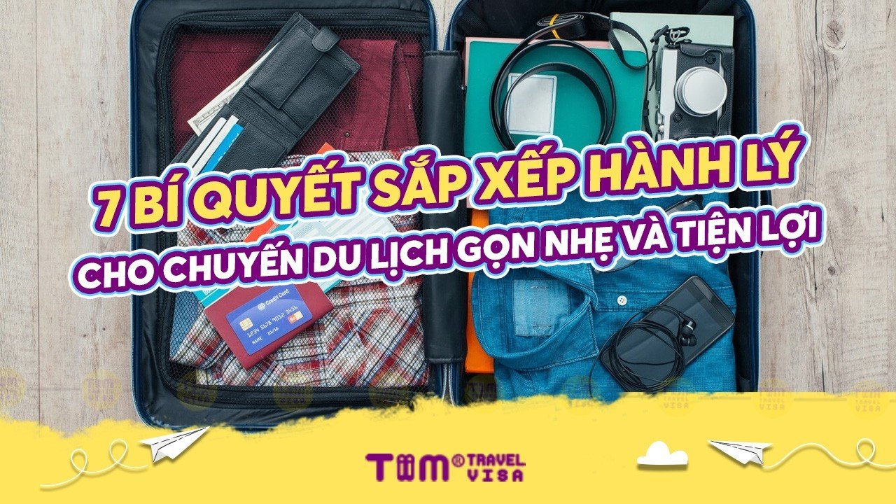 Sắp xếp phụ kiện gọn gàng